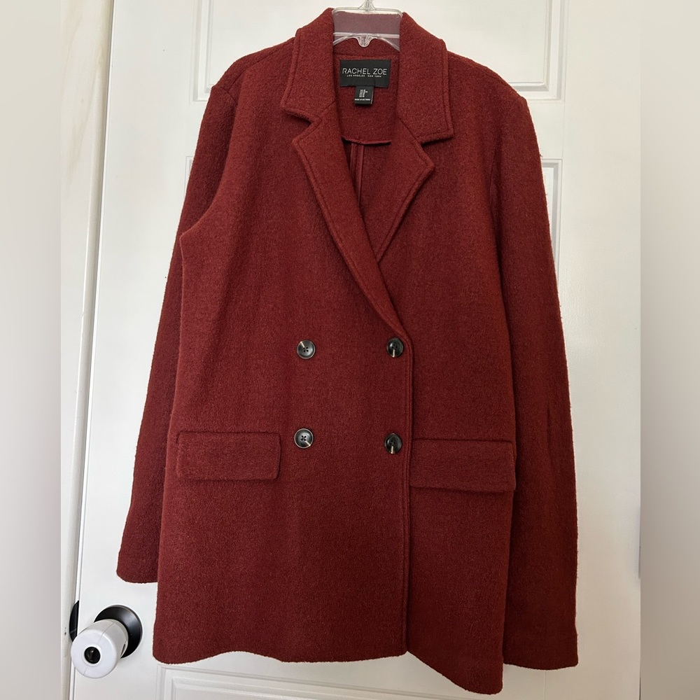 Rachel Zoe Medium Rust Blazer Jacket